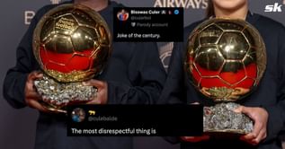 “Most disrespectful thing”, “Robbed off from him” - Fans in disbelief as 33-year-old finishes above Barcelona ace in 2025 Men’s Ballon d’Or rankings