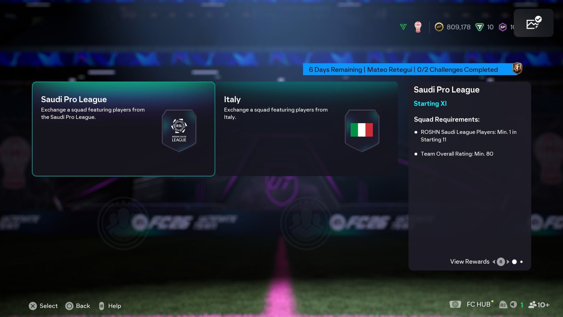 The requirements (Image via EA Sports)