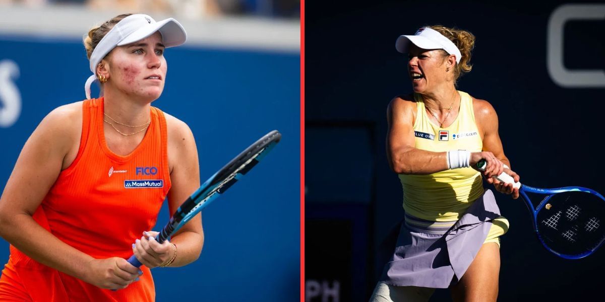 Sofia Kenin (L) and Laura Siegemund (R) (Image Source: Getty)