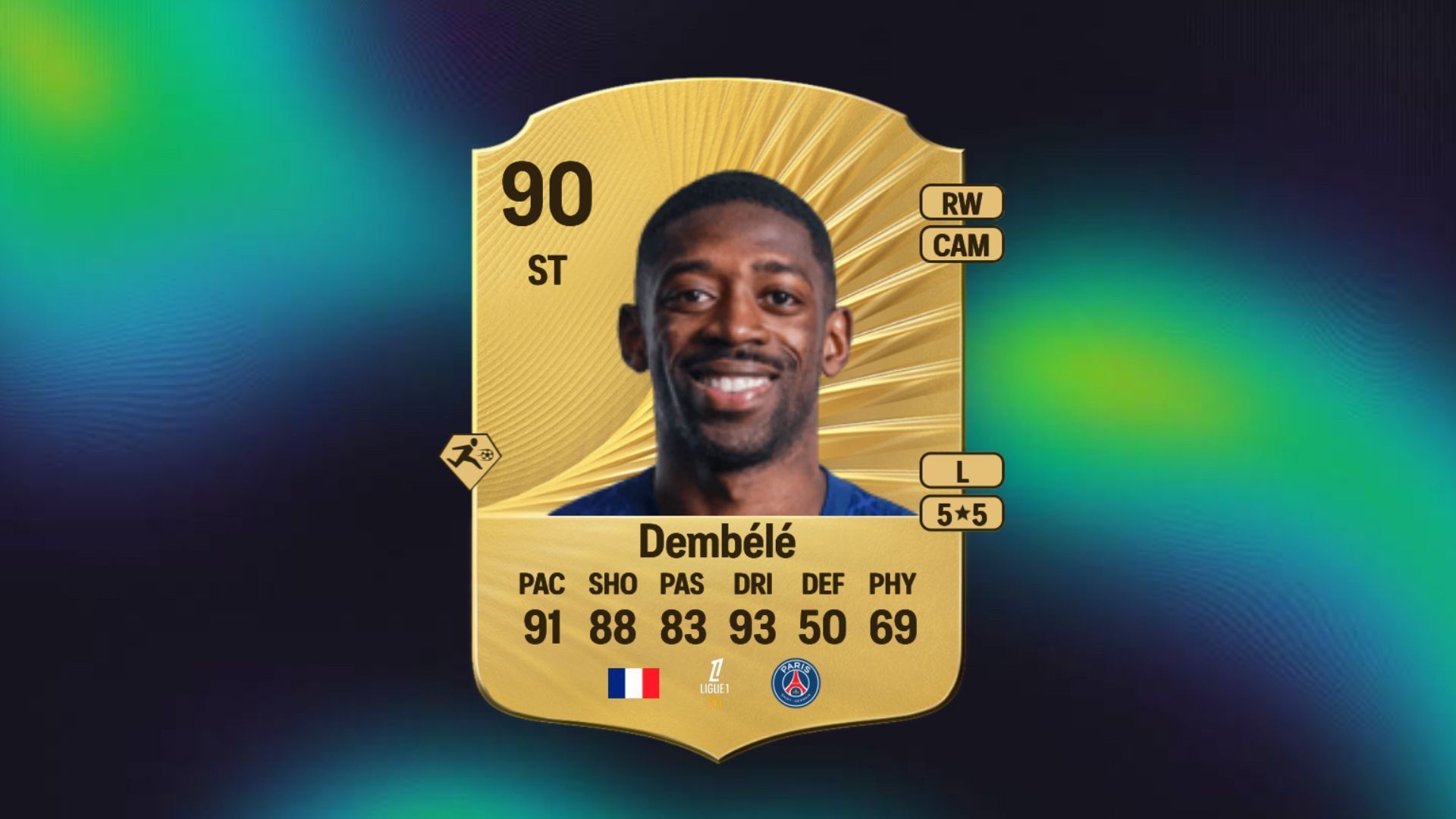Ousmane Demb&eacute;l&eacute; (Image via FUTMind)