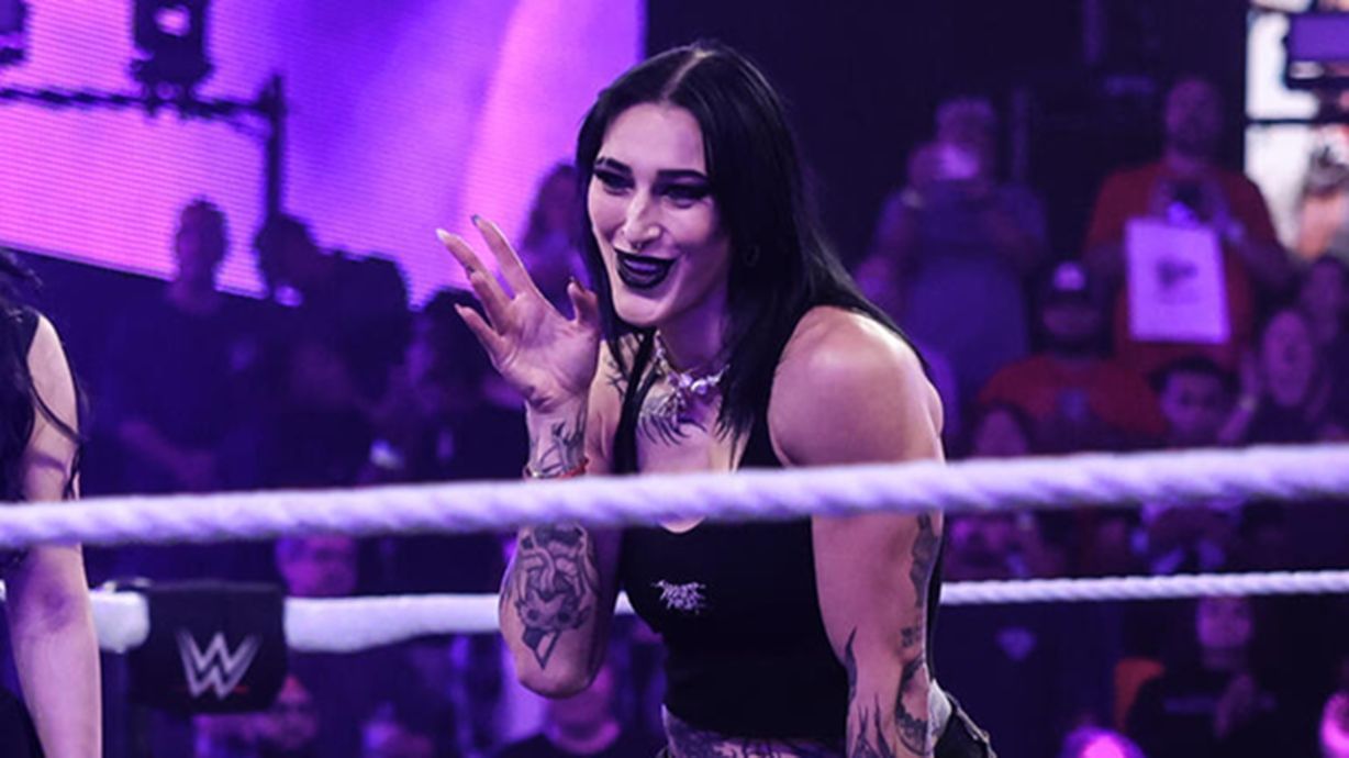 Rhea Ripley was attacked! (image via WWE)