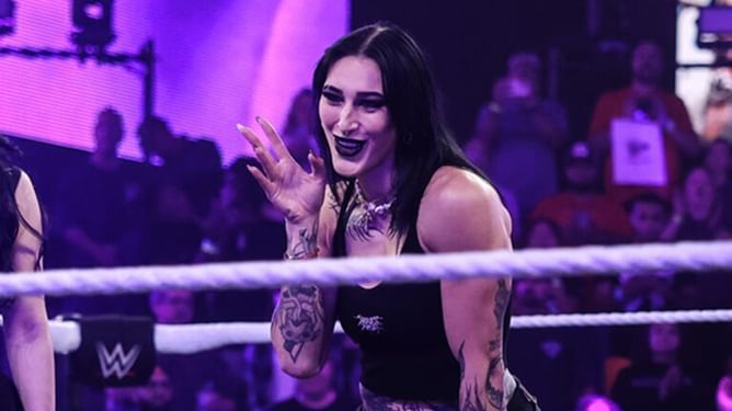 Rhea Ripley "k*lled" by Art the Clown