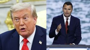"He's angry at me": Trump explains where he "disagreed" with Charlie Kirk while speaking at late activist's memorial