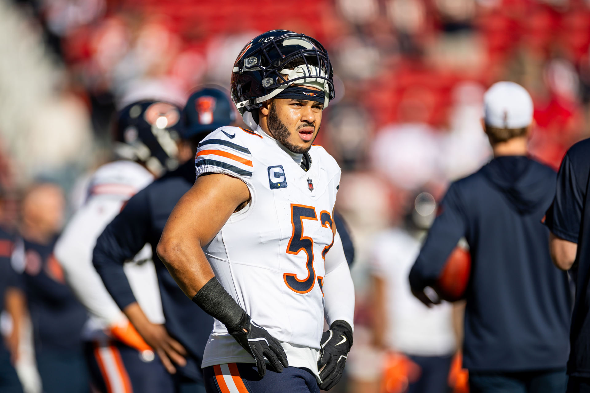 Bears vs. Vikings Week 1 Monday Night Football injury report feat. T.J. Edwards, Christian Darrisaw, and more