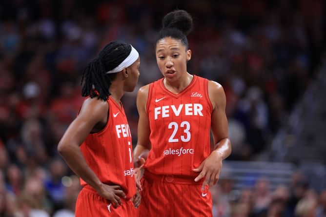 Aerial Powers wins Fever fans’ hearts as she gives exclusive sneak peek of how much the team has become group of friends