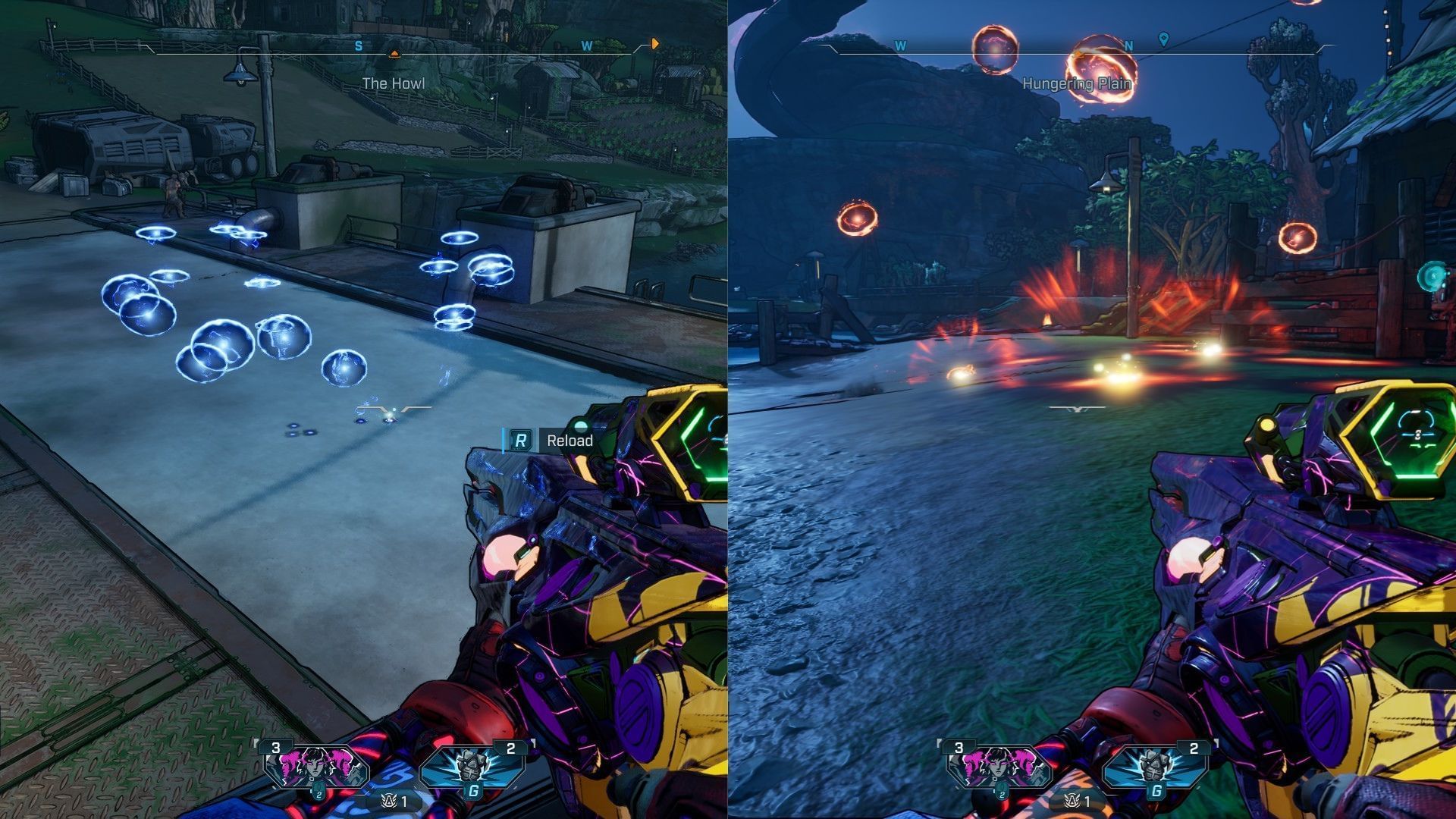 Both Shock and Incendiary spawn elemental orbs