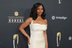 Taylor Rooks turns heads with pilates workout in fitting black romper showing off her fitness regime