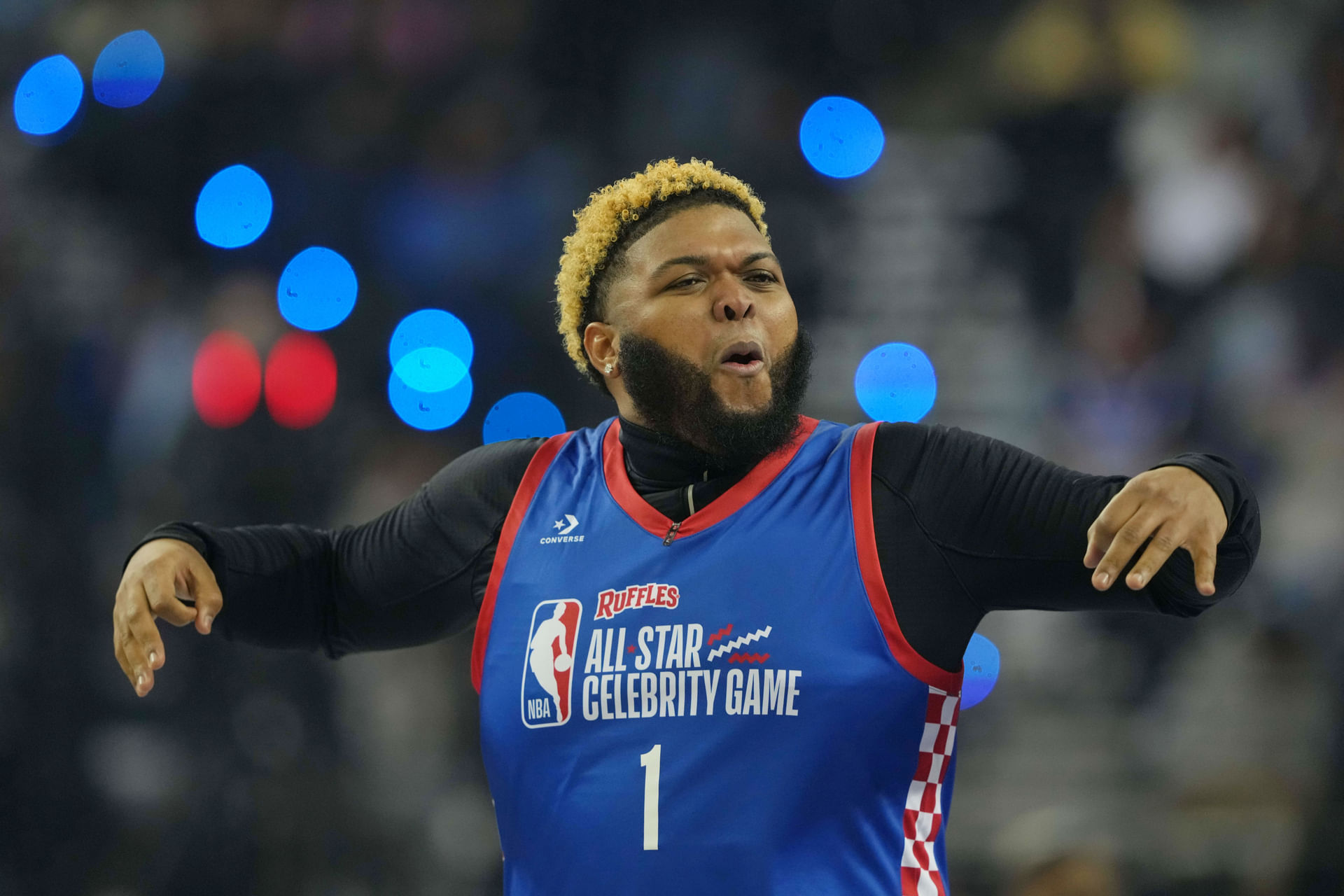 NBA: All Star-Celebrity Game-Team Bonds at Team Rice - Source: Imagn
