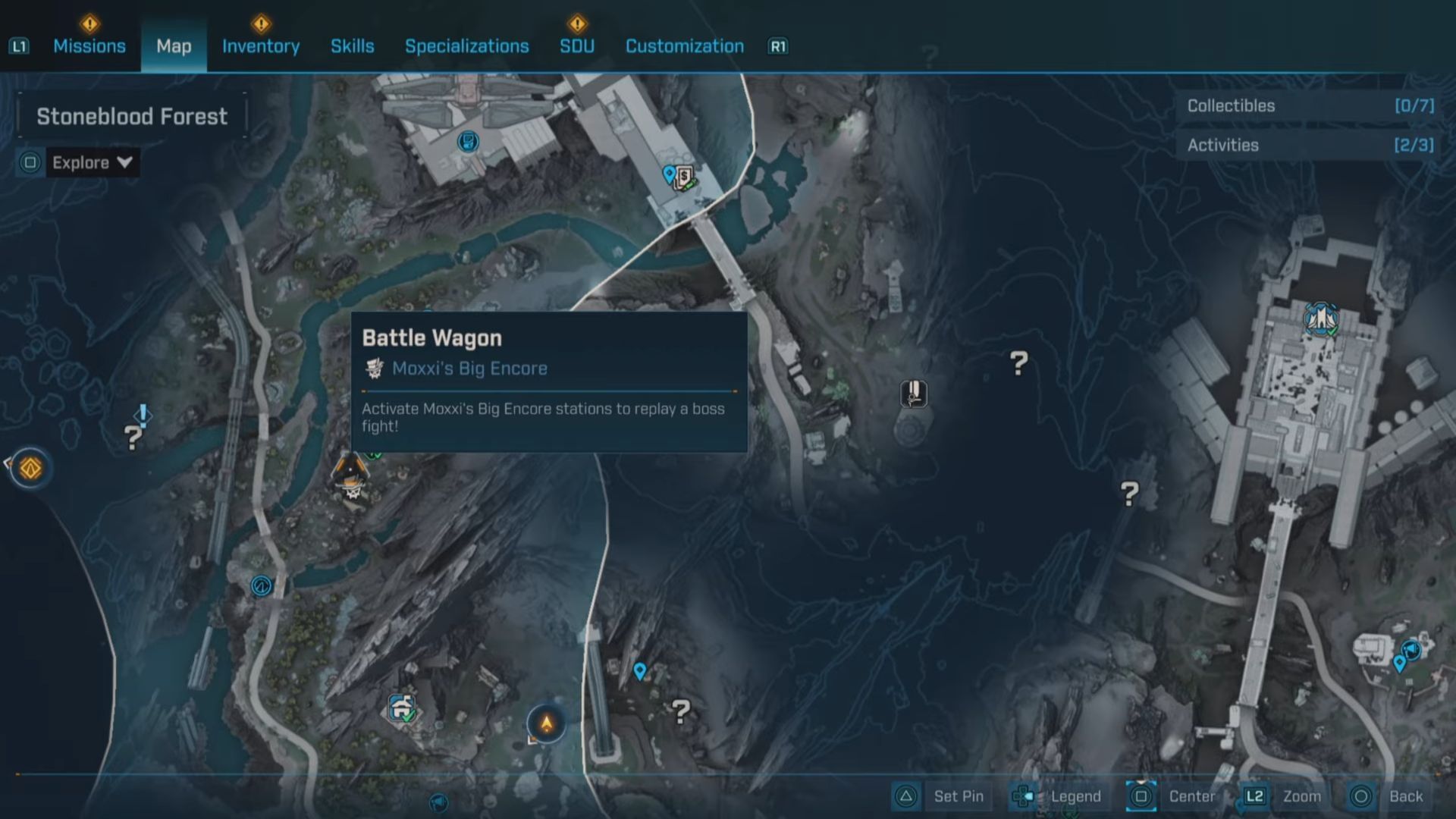 Battle Wagon location (Image via 2K | YouTube/Karpo Gaming)