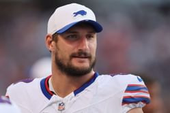 Joey Bosa's fiancée Amanda Kassdikian drops 3-word message as she locks lips with Bills DE before Ravens showdown