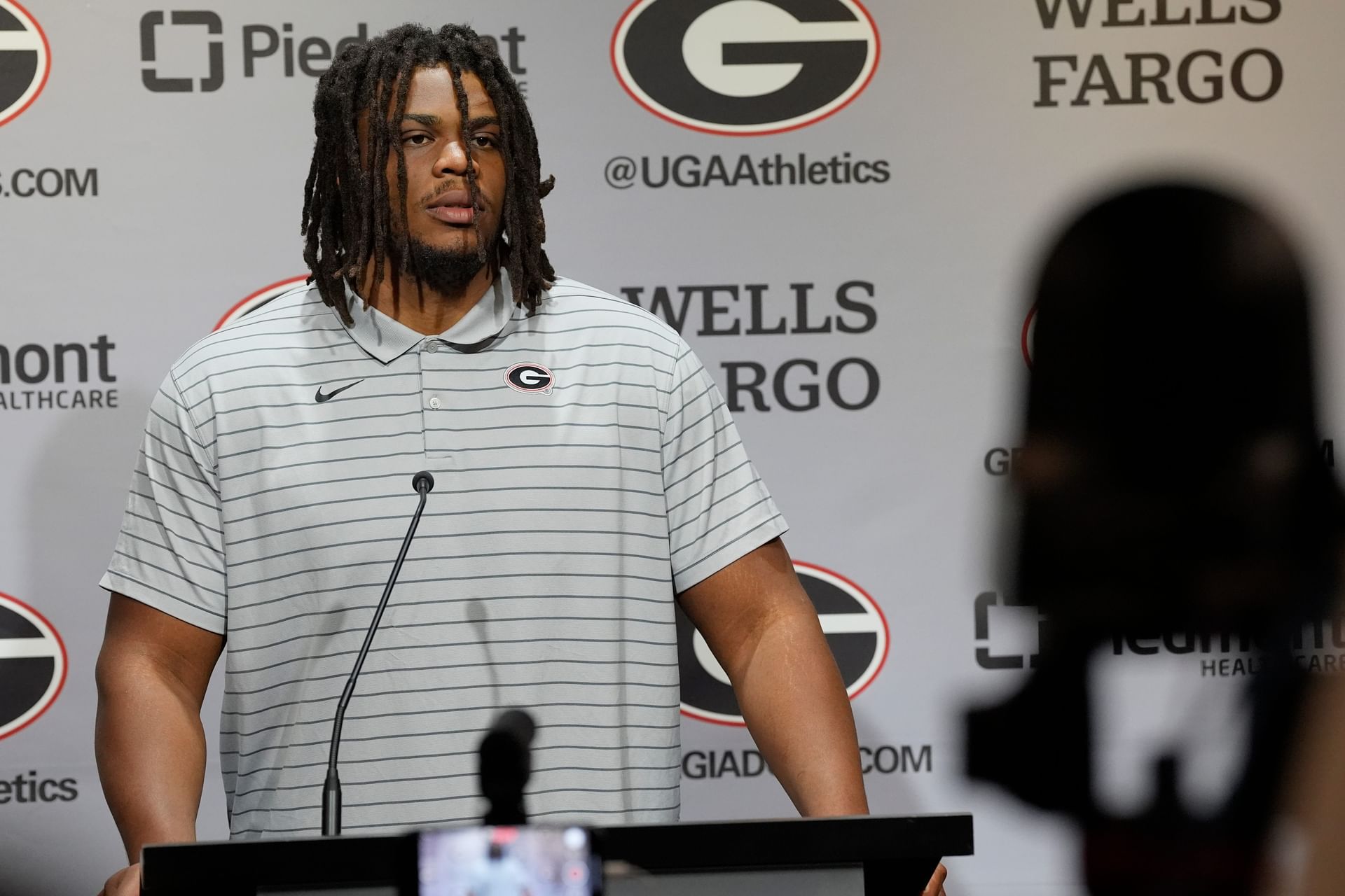 Georgia OL Earnest Greene - Source: Imagn