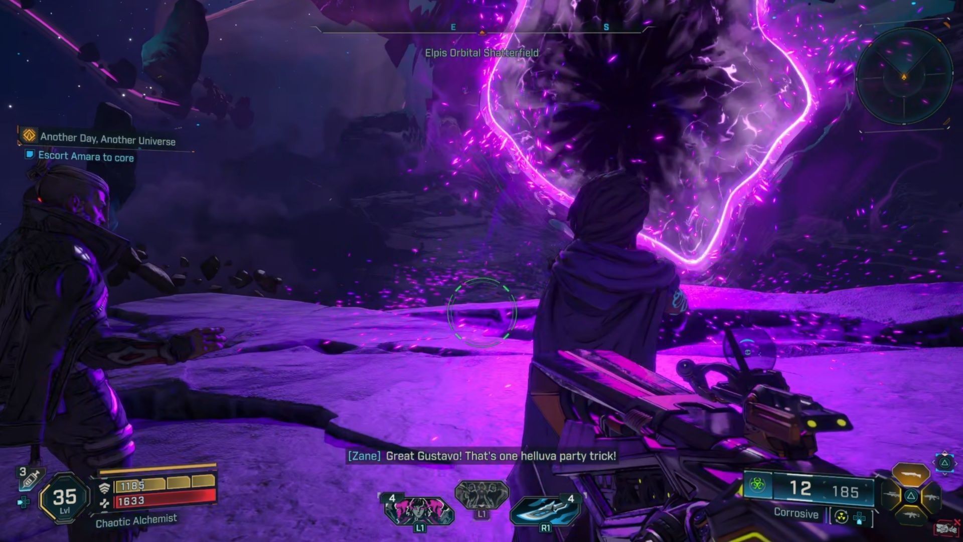 Just jump through the portal in Borderlands 4&#039;s Another Day, Another Universe. What&#039;s the worst that could happen? (Image via 2K Games)
