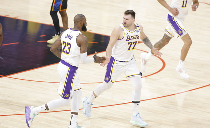 "Way more comfortable now" - Luka Doncic opens up about fresh start with Lakers in encouraging training camp