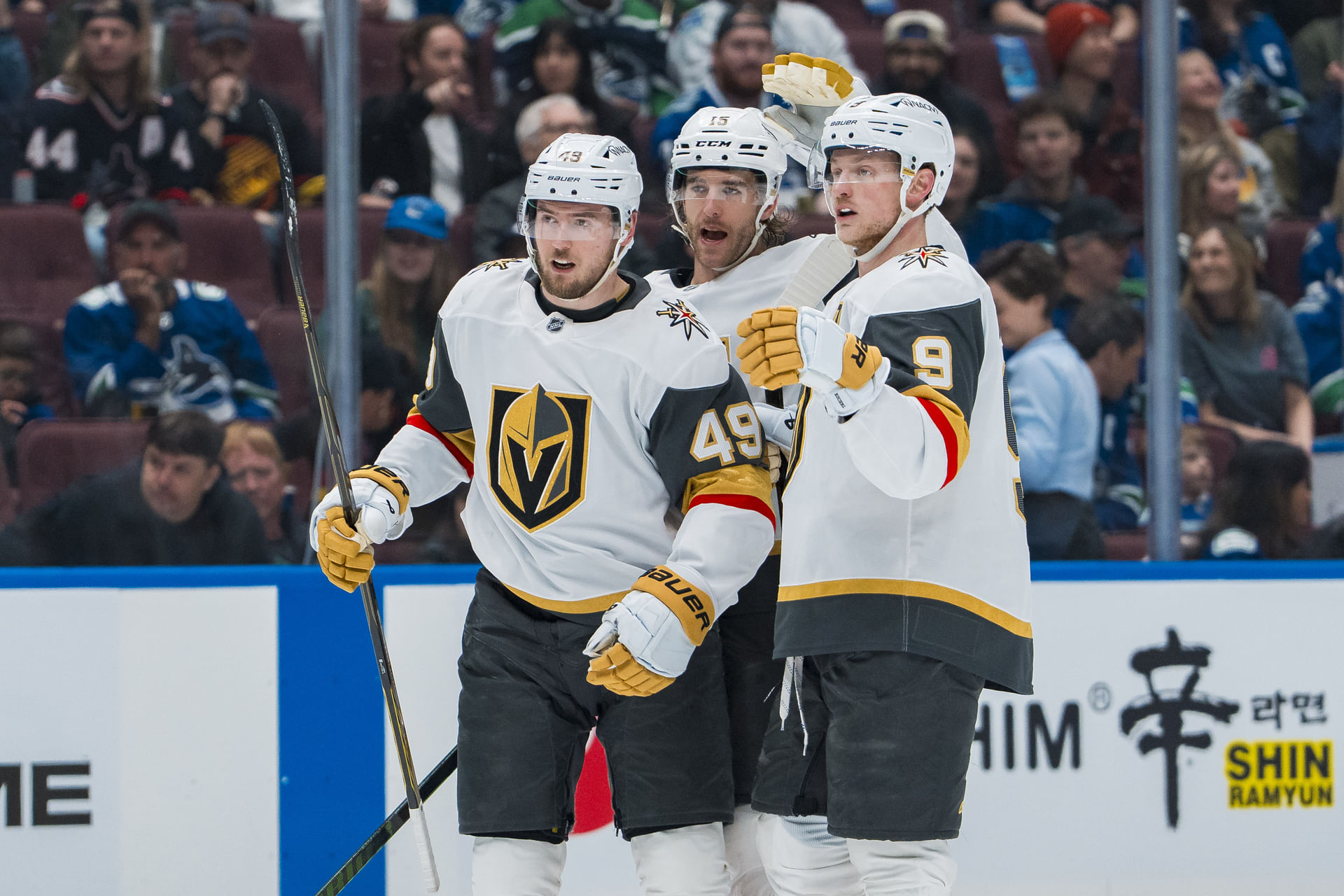 NHL: Vegas Golden Knights at Vancouver Canucks - Source: Imagn
