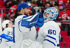 Anthony Stolarz opines on his Maple Leafs tenure as goalie continues to navigate contract future in Toronto