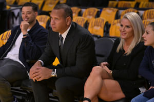 Alex Rodriguez and Jaclyn Cordeiro turn heads in coordinated outfits to celebrate Maya Moore and Sylvia Fowles at hoops HOF event