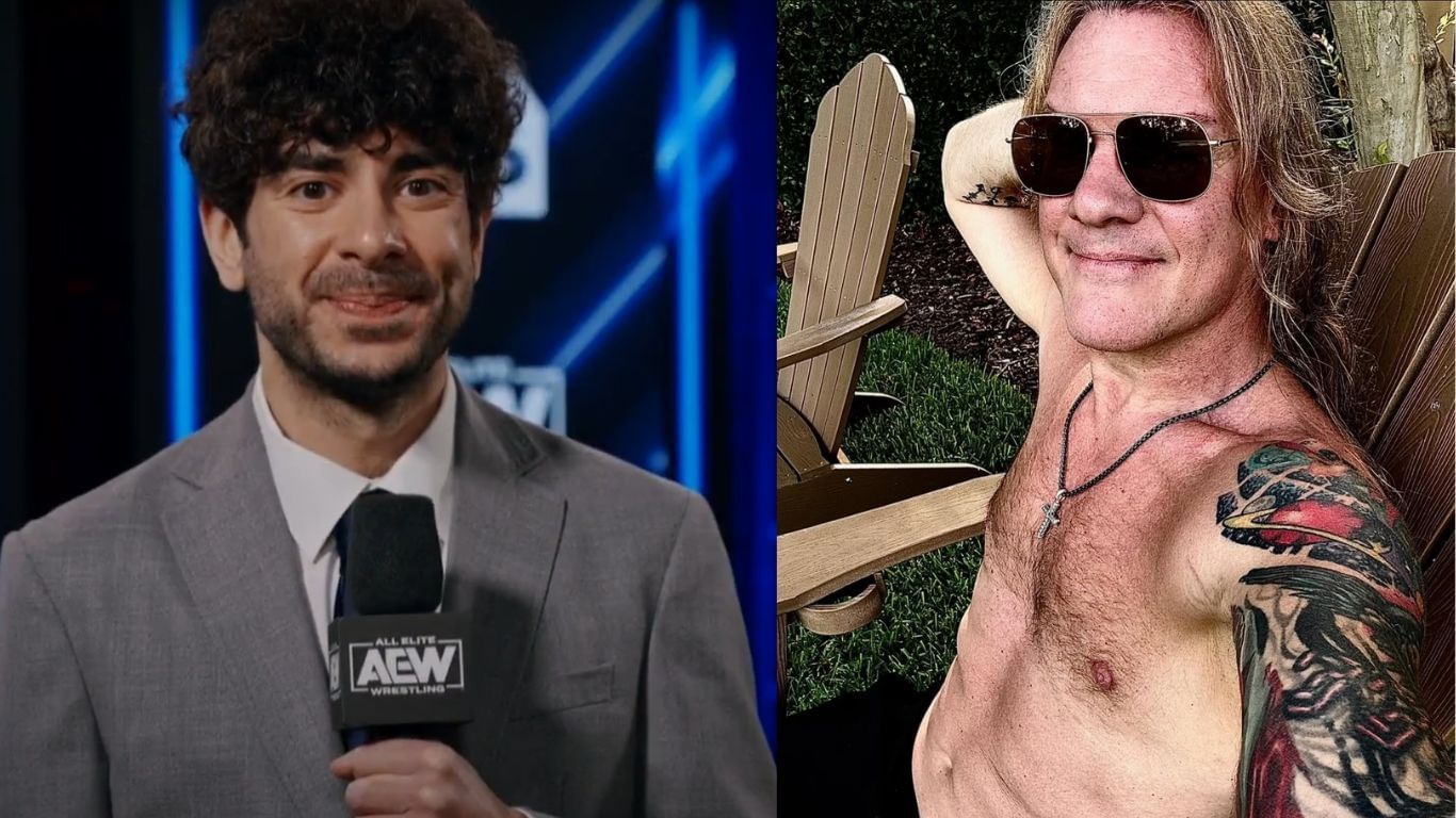 Tony Khan (left) and Chris Jericho (right) [Images via Jericho