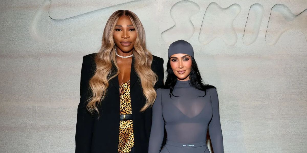 Serena Williams and Kim Kardashian
