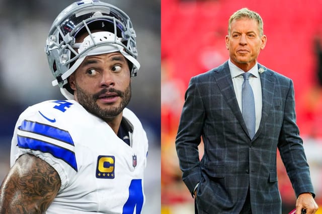 Dak Prescott responds to Troy Aikman demanding more Super Bowl wins from  Cowboys QB after 1-1 start to season