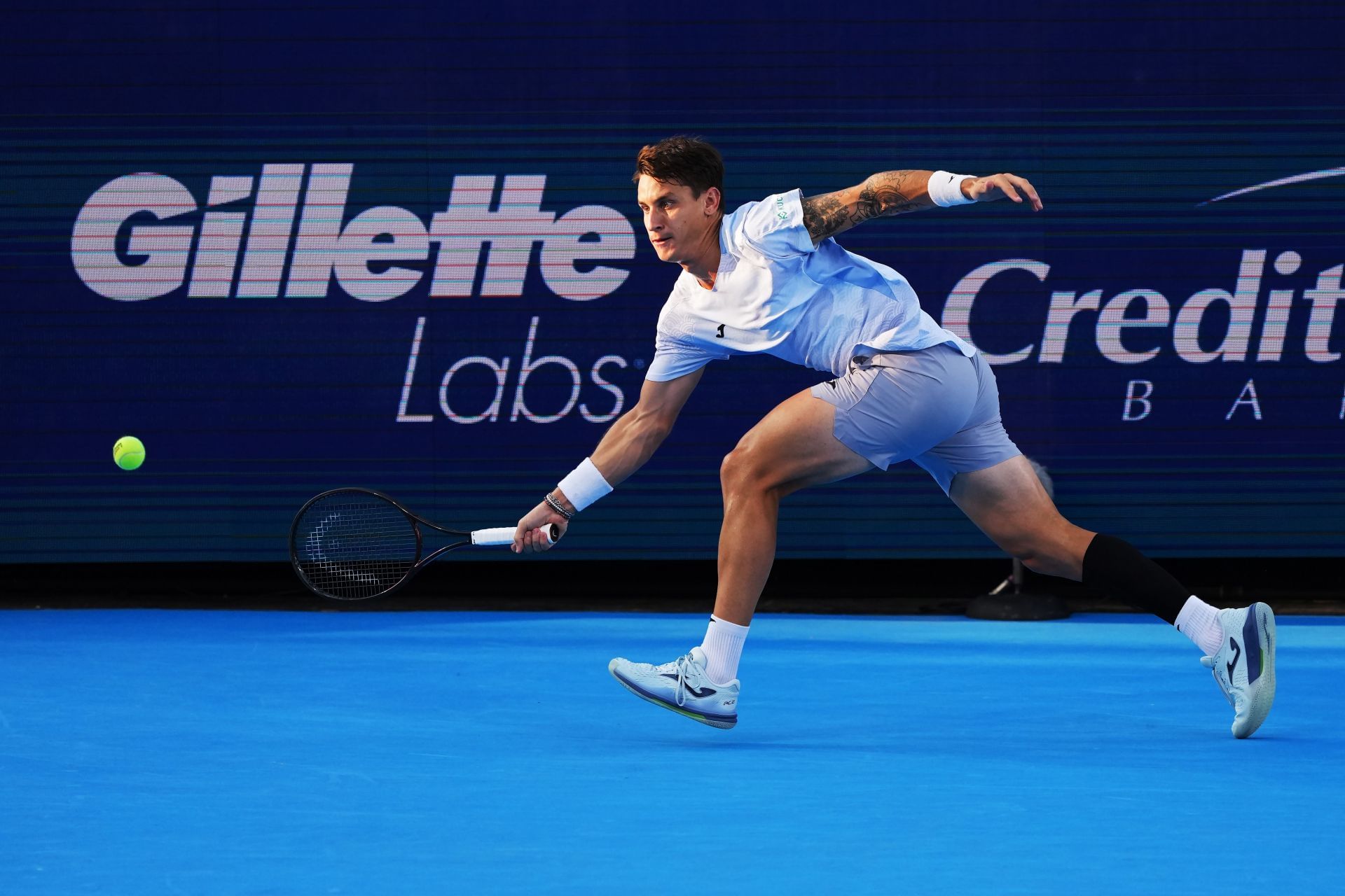 Camilo Ugo Carabelli is the fifth seed at the Hangzhou Open 2025. (Photo: Getty)