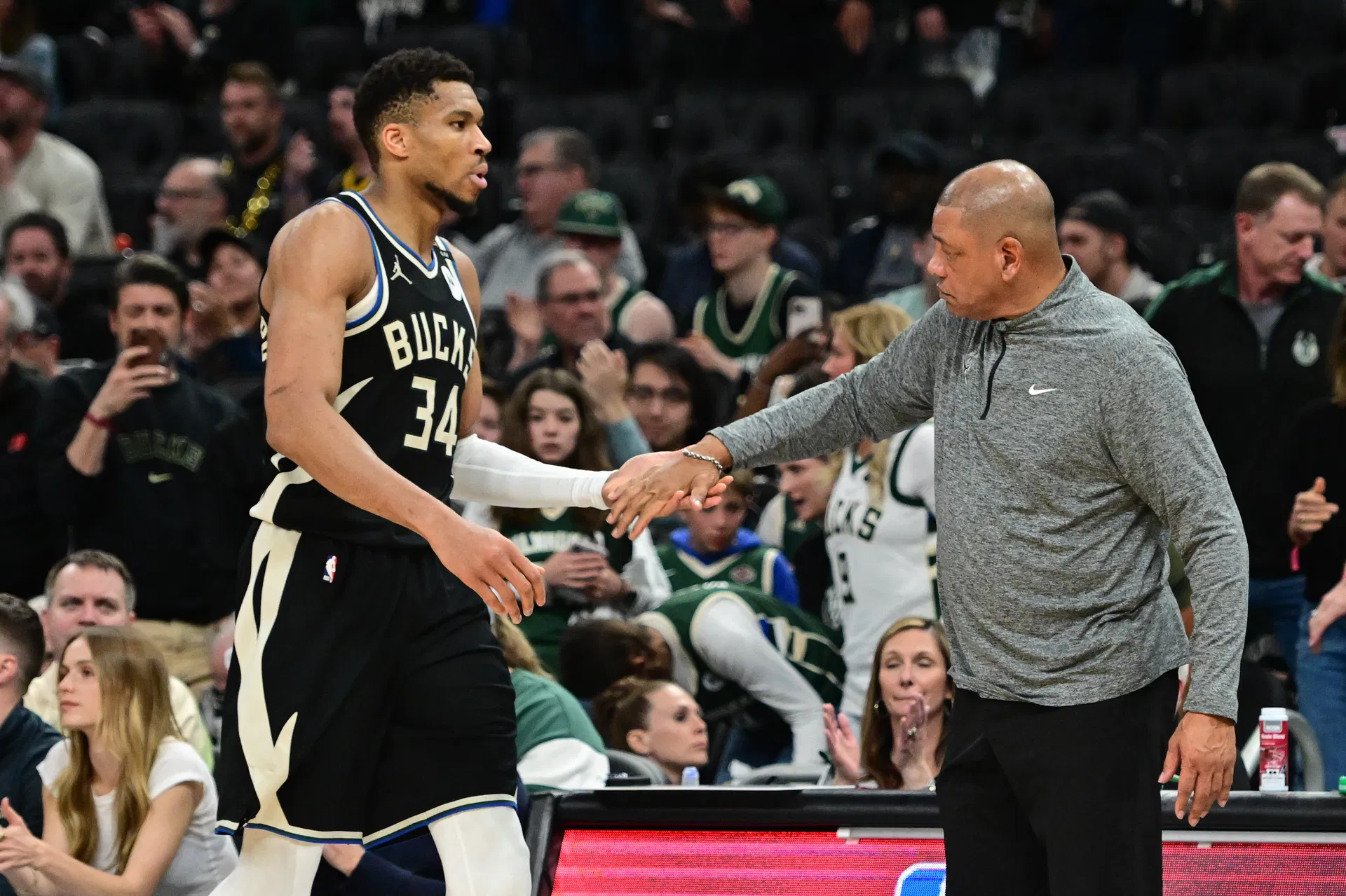 Milwaukee Bucks forward Giannis Antetokounmpo  - Source: Imagn