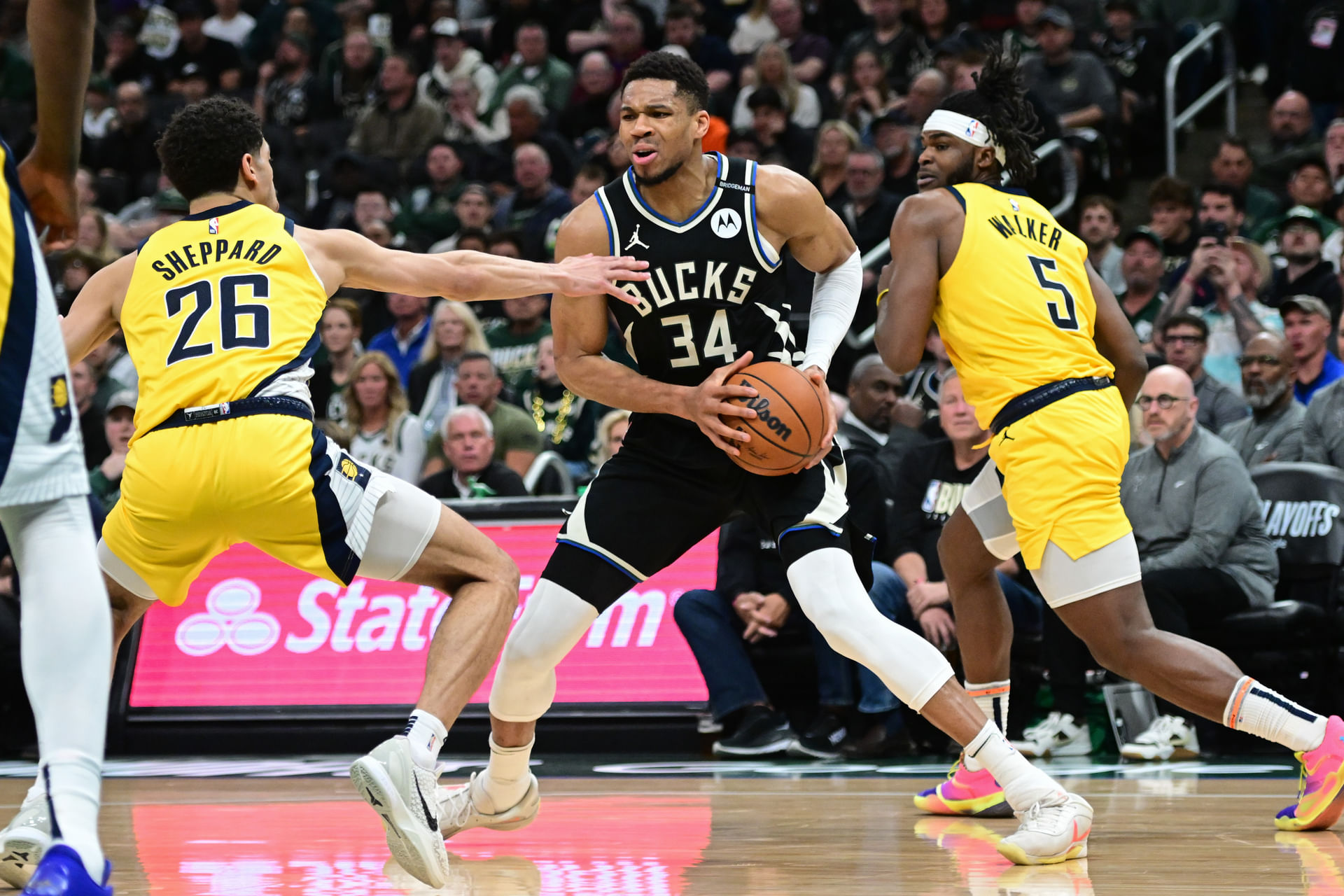 NBA: Playoffs-Indiana Pacers at Milwaukee Bucks - Source: Imagn