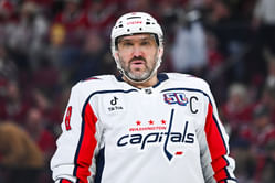 Alex Ovechkin keeps it 100% real when asked about Capitals retiring his jersey No. 8