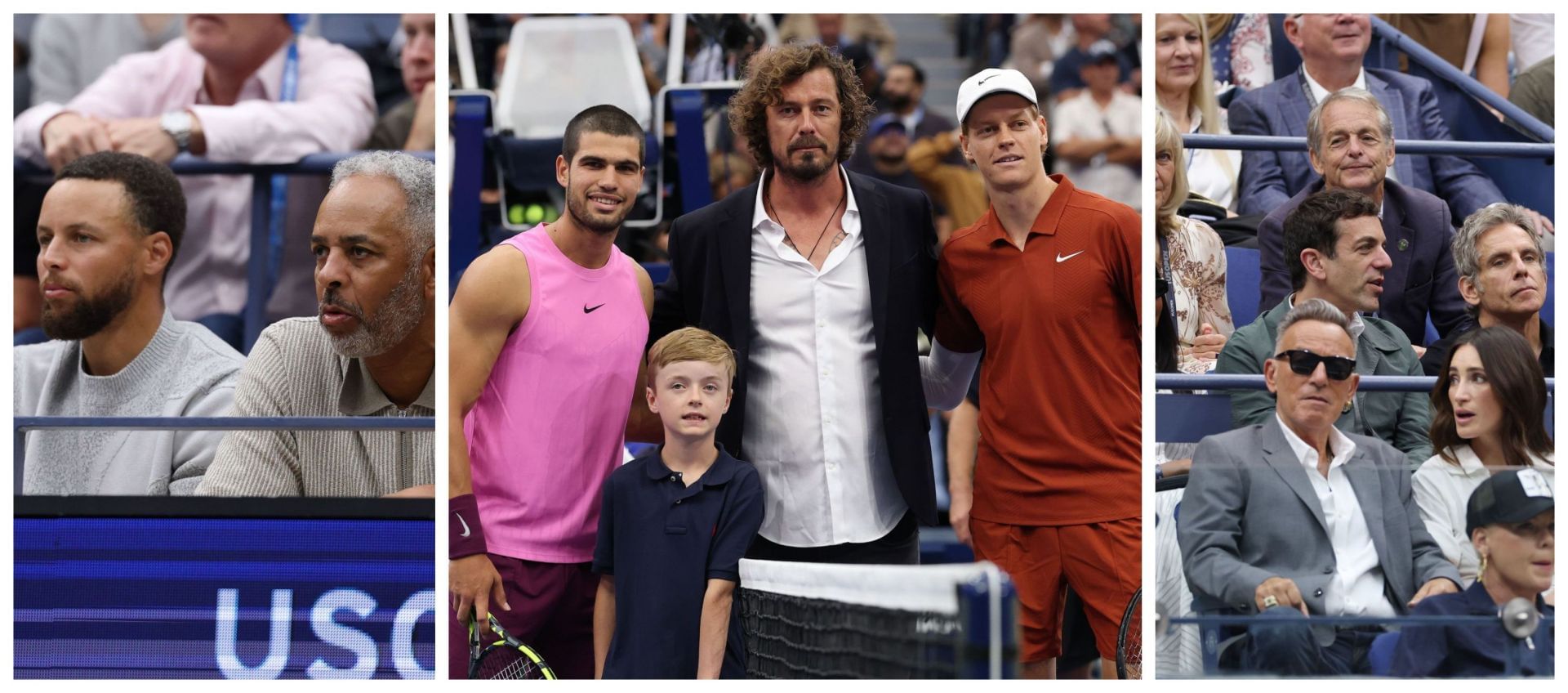 A host of celebrities are attending the US Open final on Super Sunday - Source: Getty