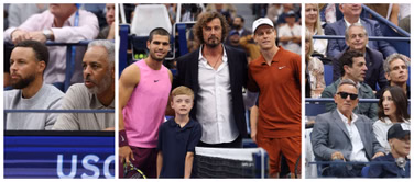 Celebrities at US Open Alcaraz vs Sinner final today: Steph Curry, Lindsay Lohan, Spike Lee, Bruce Springsteen & others flock New York on Super Sunday