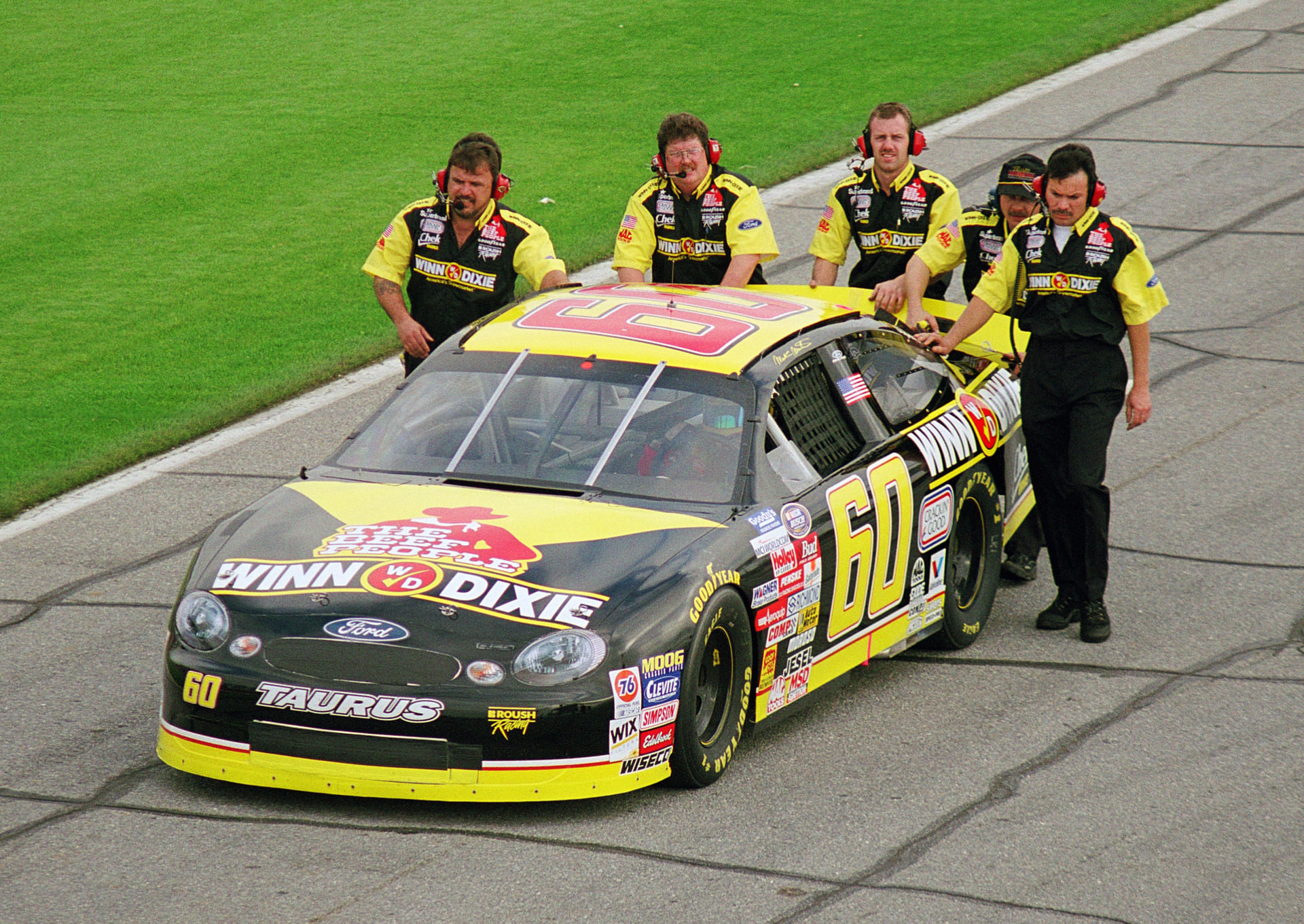 Mark Martin (60) during qualifying for the NAPA Auto Parts 300 at Daytona International Speedway - Source: Imagn