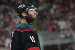 Hurricanes' Jordan Staal delivers a statement in support of players' rejoining NHL after Hockey Canada sexual assault case acquittal