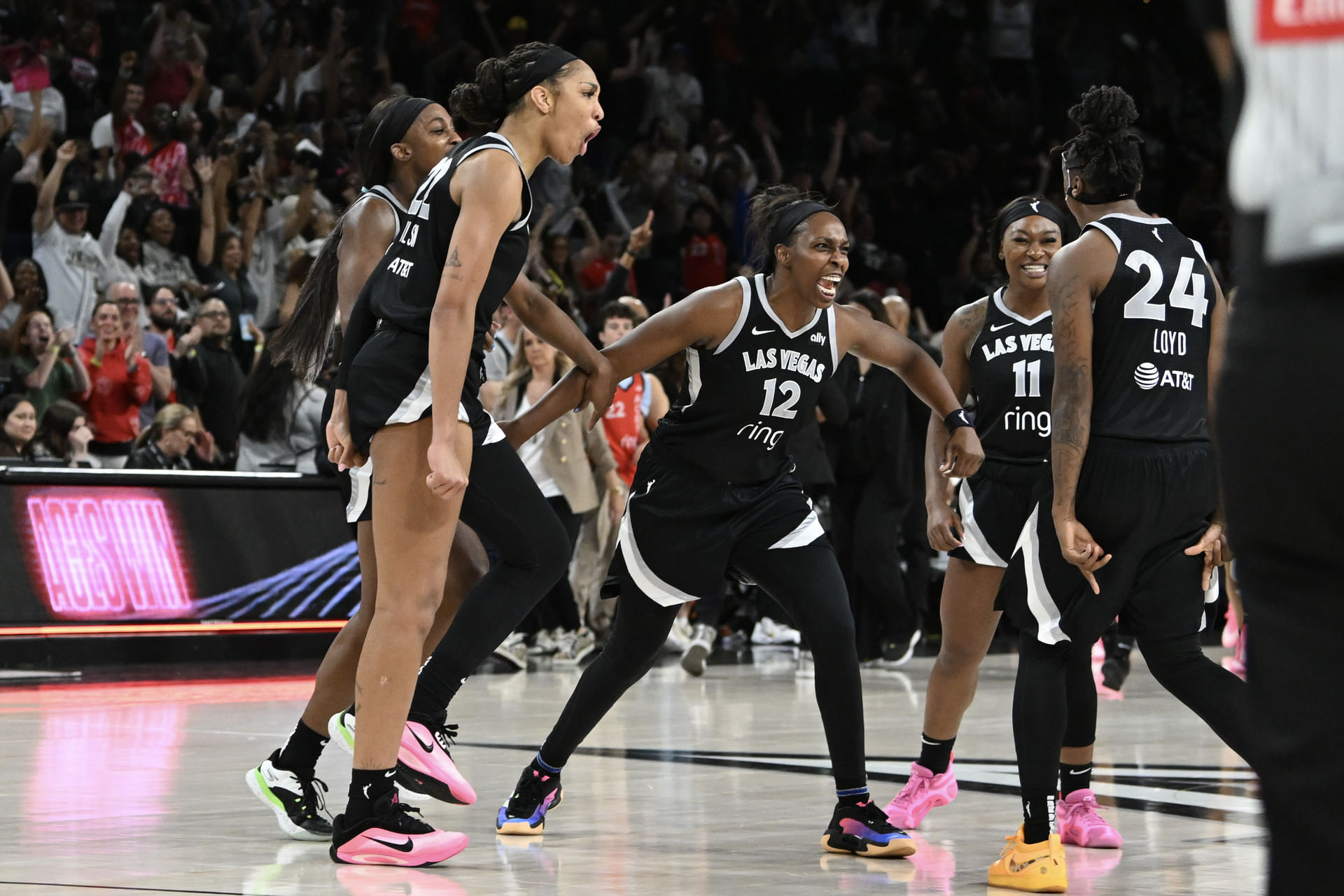 WNBA: Washington Mystics at Las Vegas Aces - Source: Imagn