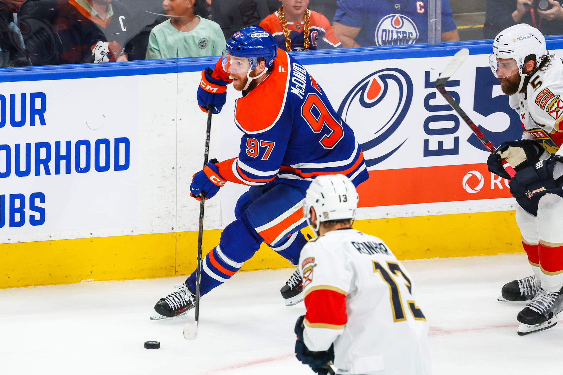 McDavid and the Oilers will be looking to unseat the Florida Panthers - Source: Imagn