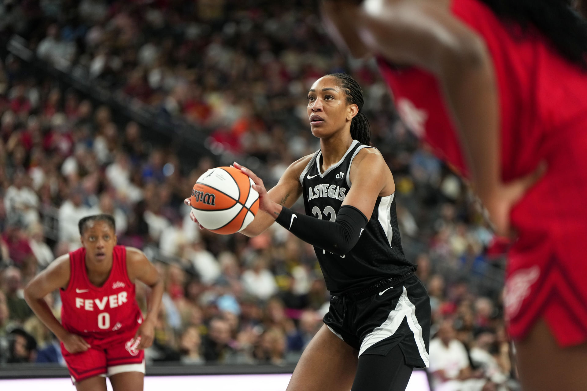 WNBA: Indiana Fever at Las Vegas Aces - Source: Imagn