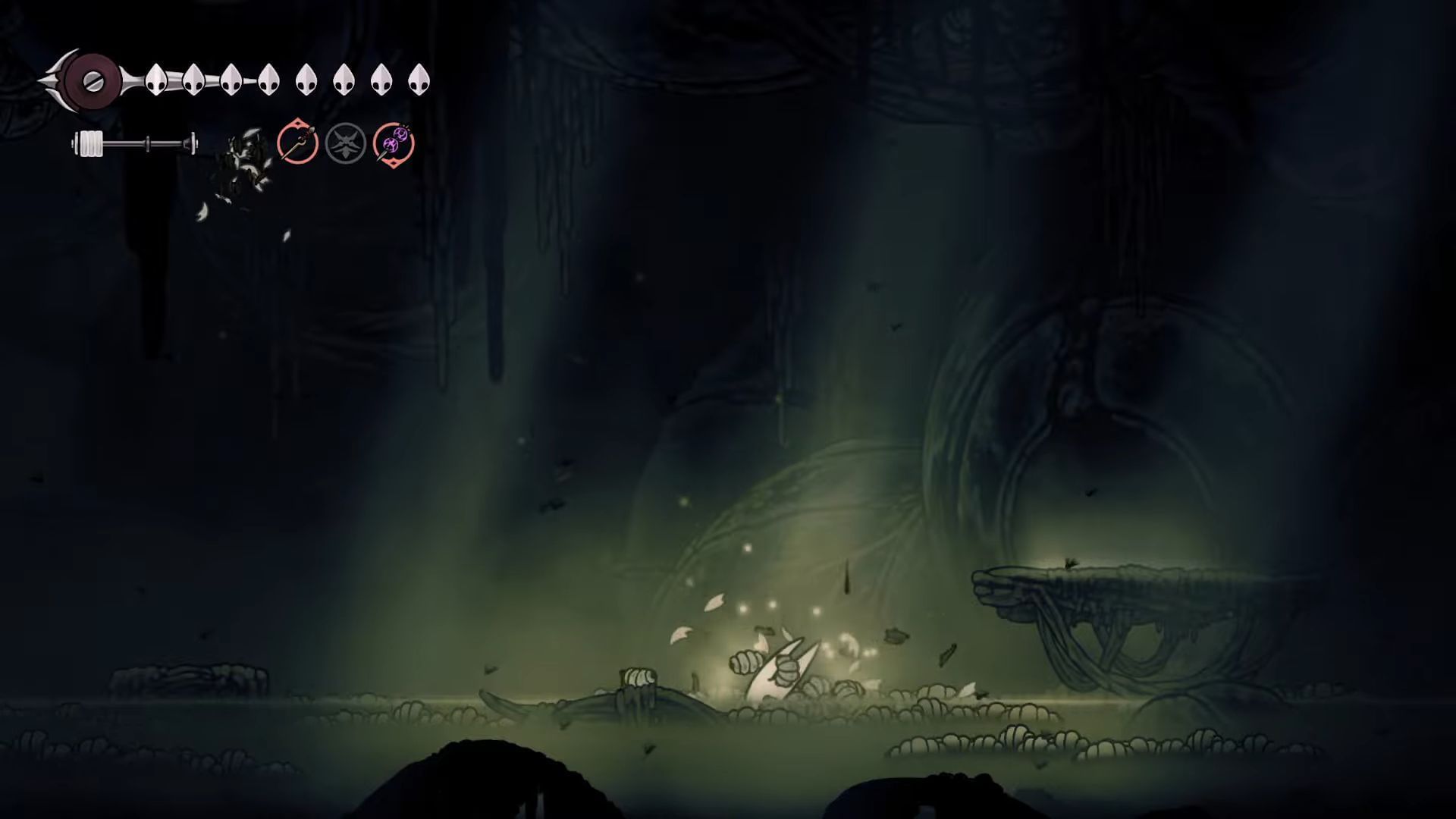 Repel Muckmaggots with Wreath of Purity (Image via Team Cherry/ Henrogue)