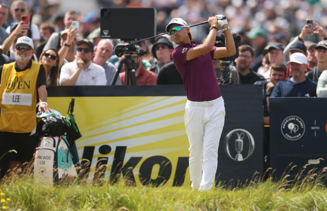 Min Woo Lee shares a glimpse of his practice round at Wentworth ahead of the BMW PGA Championship
