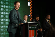 NCAA Football Miami Hurricanes QB Carson Beck - Source: Imagn