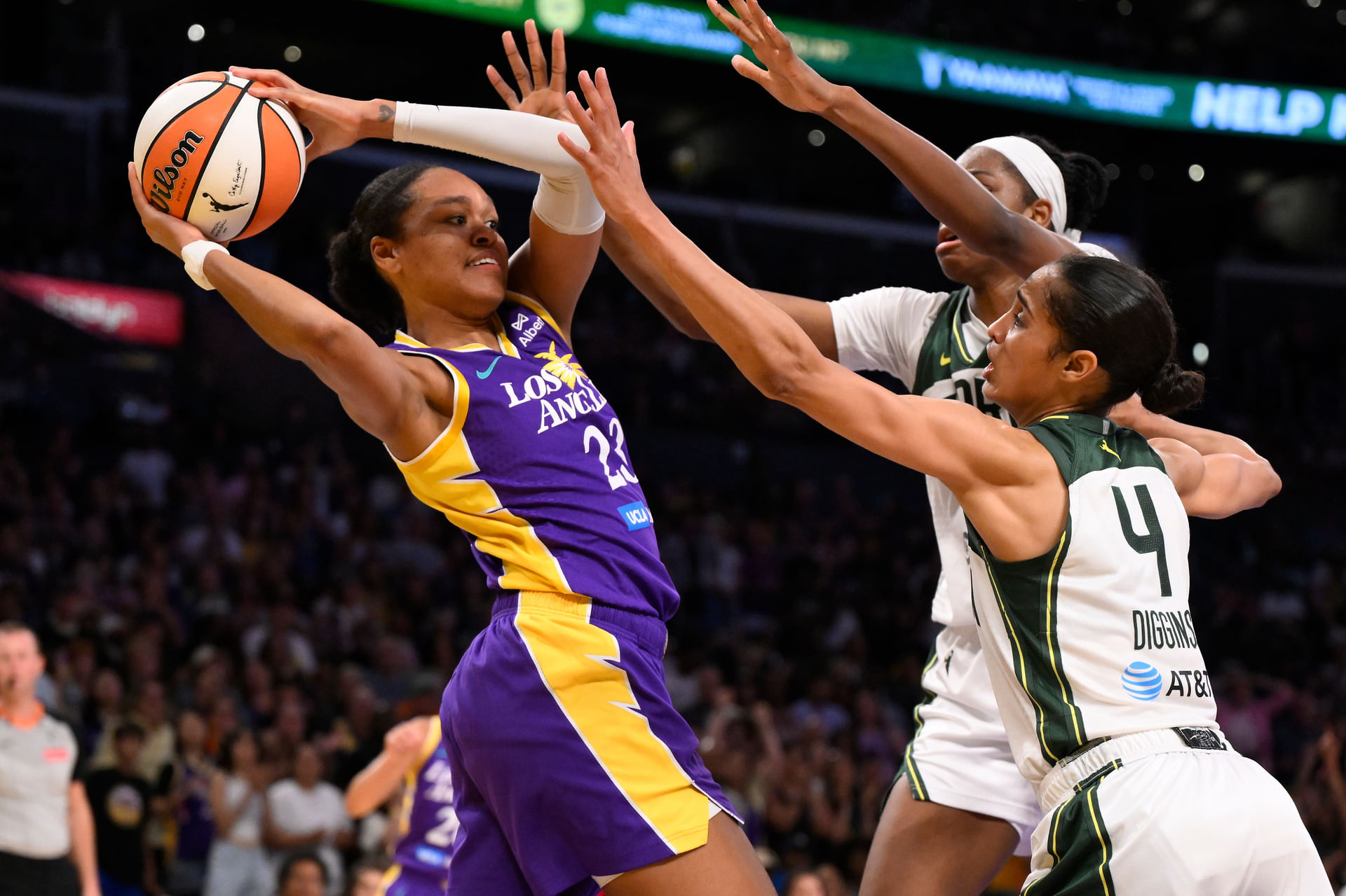 WNBA: Seattle Storm at Los Angeles Sparks - Source: Imagn