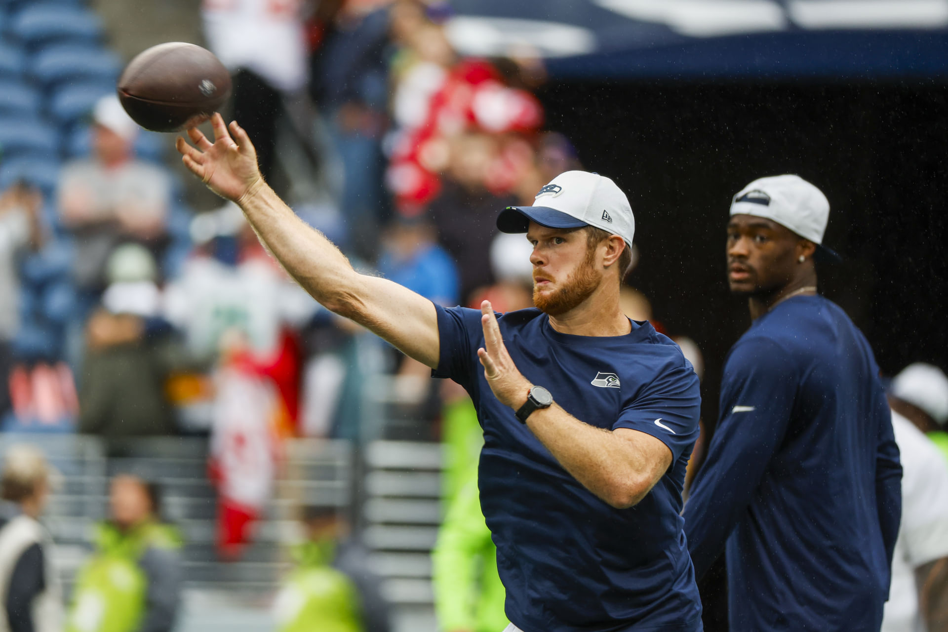 NFL: Seattle Seahawks quarterback Sam Darnold - Source: Imagn