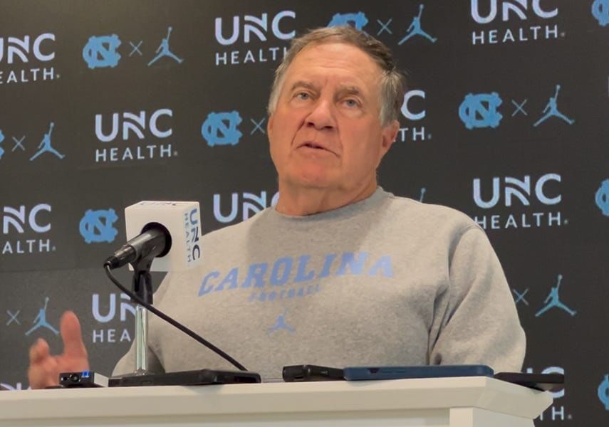 North Carolina HC Bill Belichick - Source: Imagn