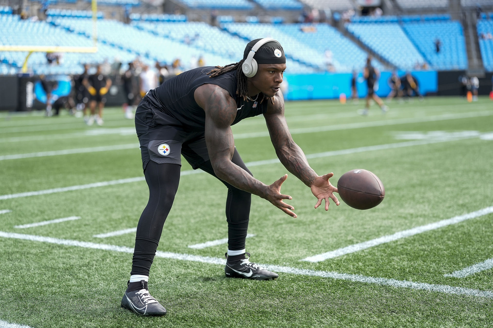 NFL: Pittsburgh Steelers RB Kaleb Johnson - Source: Imagn