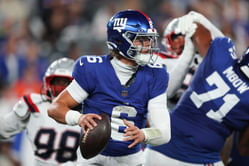Jon Gruden questions Brian Daboll's hesitation to start Jaxson Dart after Russell Wilson fails miserably in Giants' season opener vs. Commanders