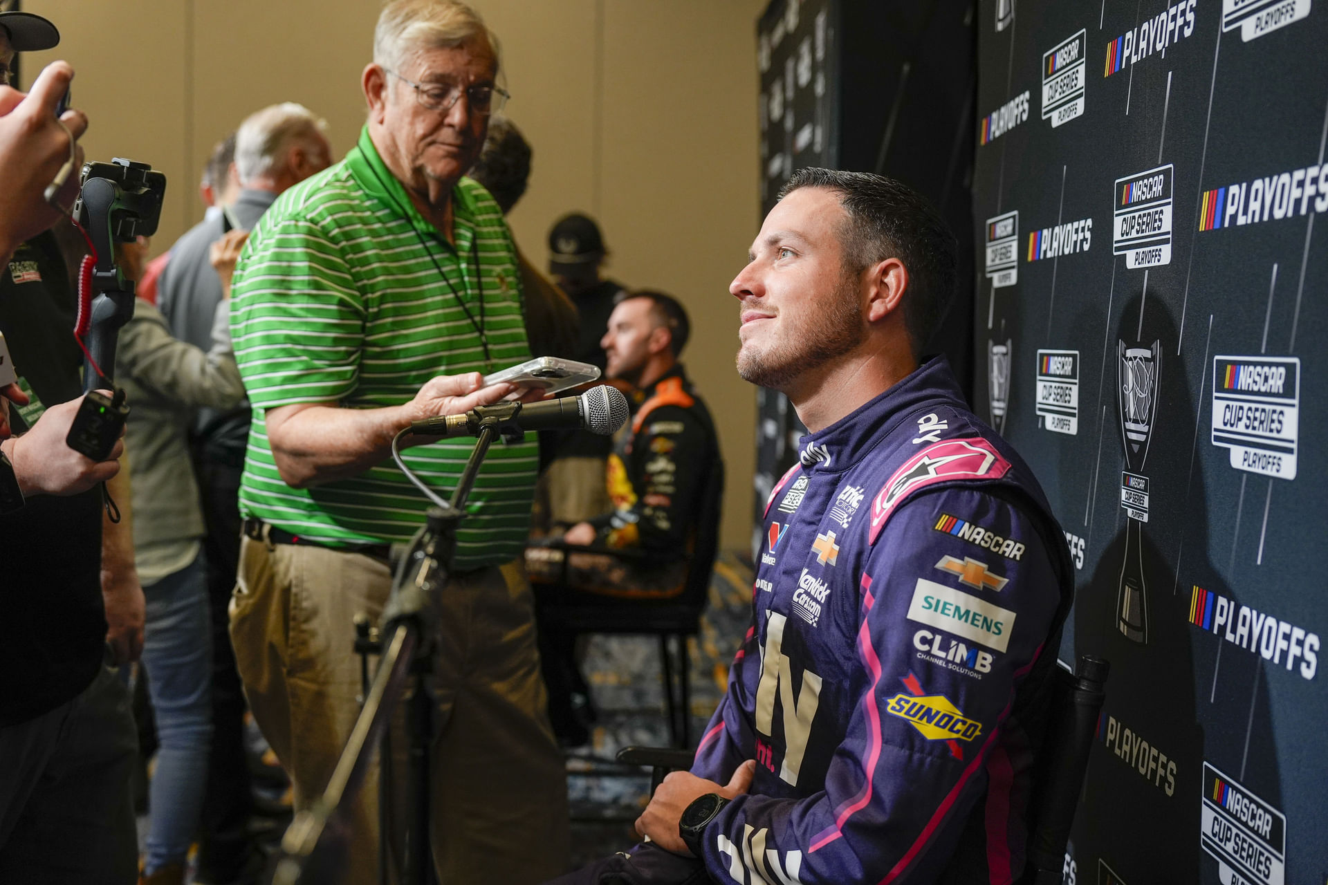NASCAR: Cup Series Playoff Media Day - Source: Imagn