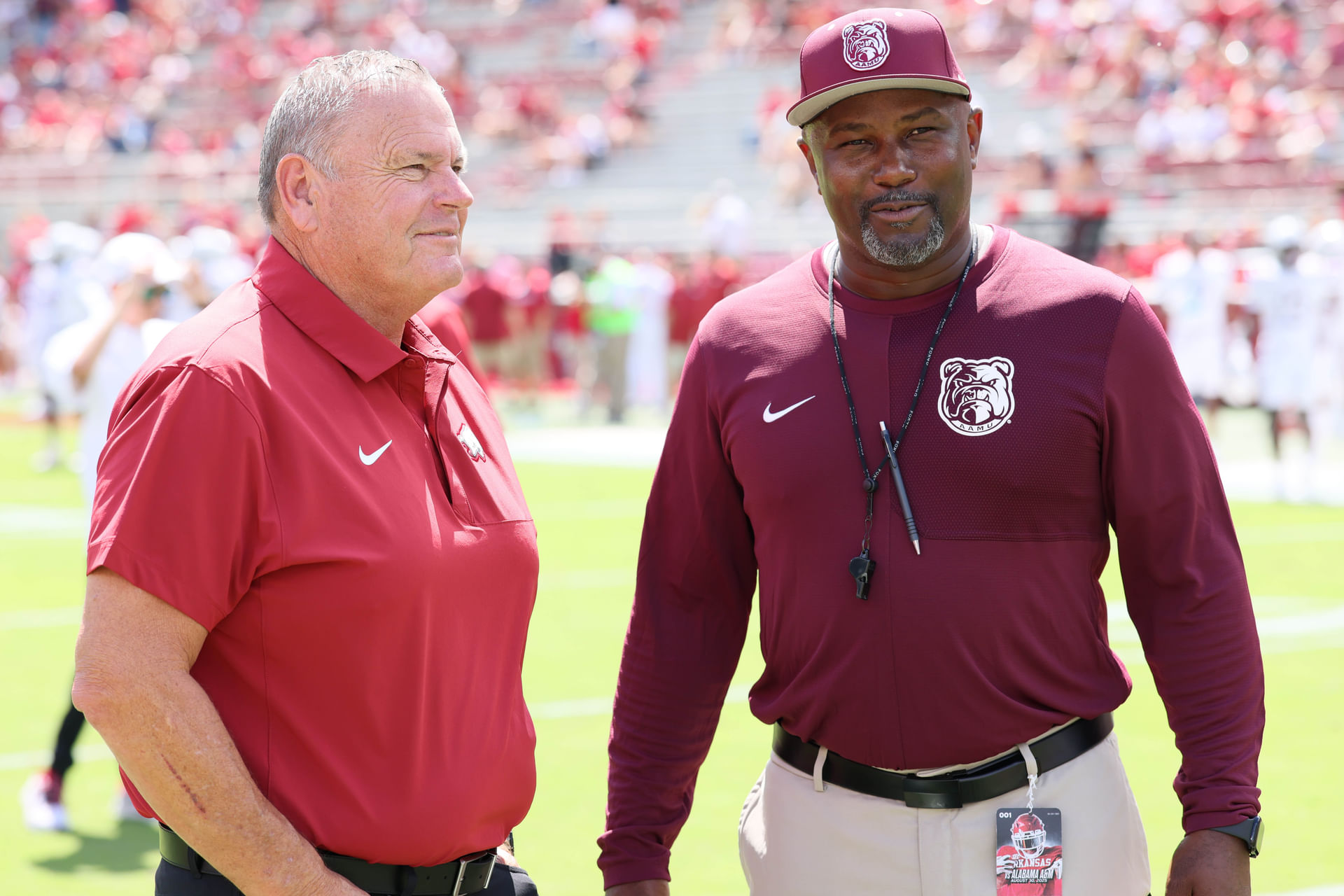 NCAA Football: Alabama A&amp;M at Arkansas - Source: Imagn