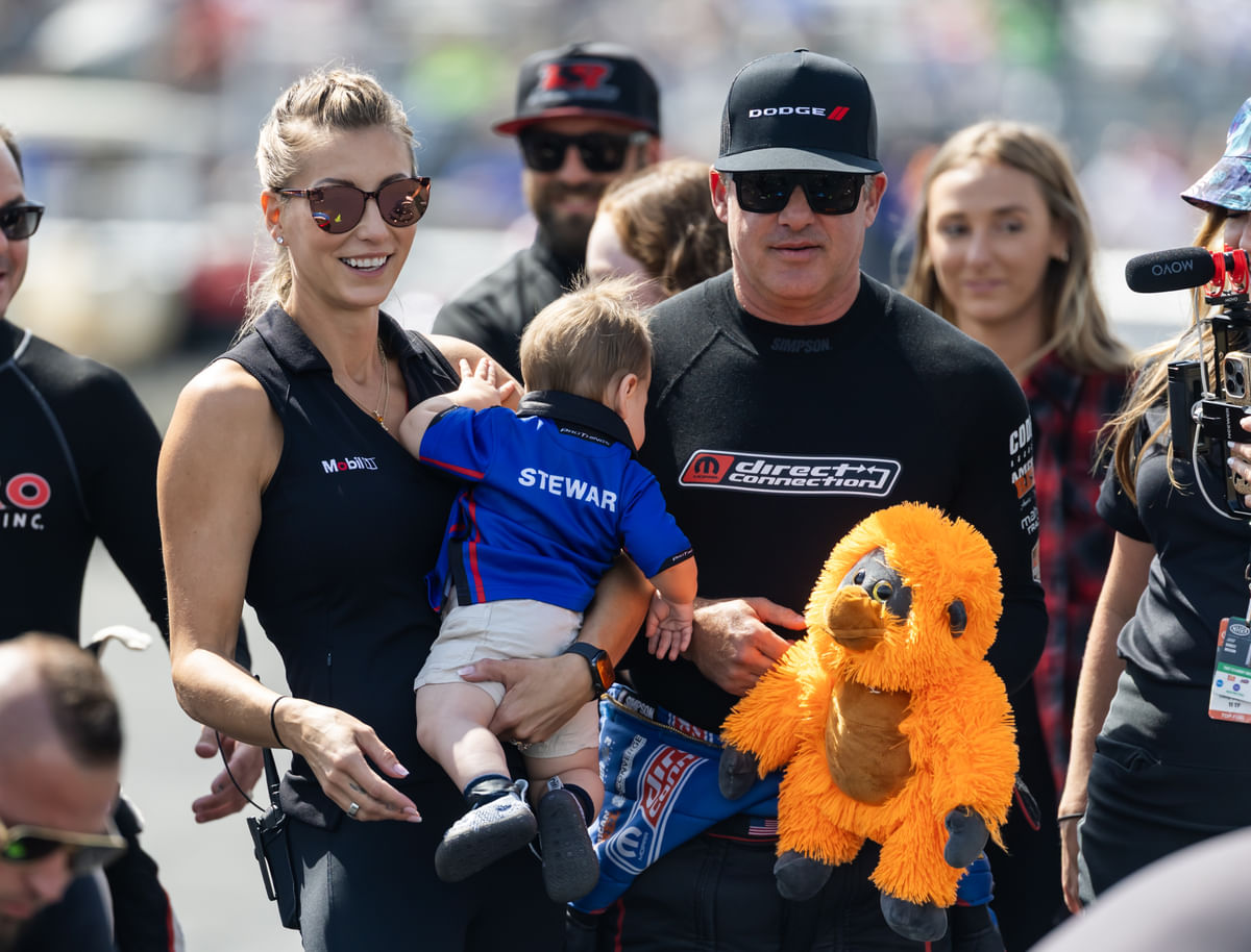 Tony Stewart’s wife Leah Pruett celebrates stunning NHRA viewership results that roped in 1,036,000 people