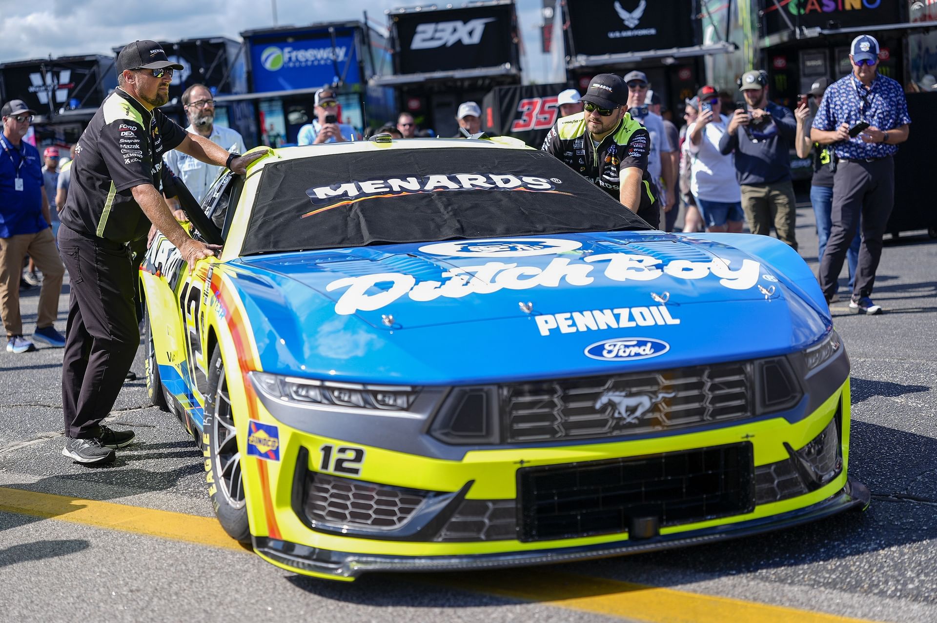 NASCAR Cup Series driver Ryan Blaney (12 - Source: Imagn