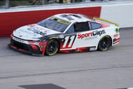 Denny Hamlin drives the #11 Toyota Camry for Joe Gibbs Racing - Source: Imagn