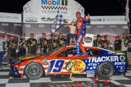Chase Briscoe after winning the Cookout Southern 500. Source: Imagn