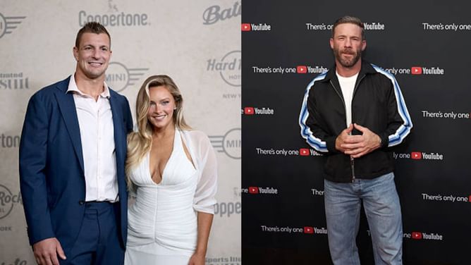 Rob Gronkowski's gf Camille Kostek drops heartfelt message for Julian Edelman's Patriots HOF induction