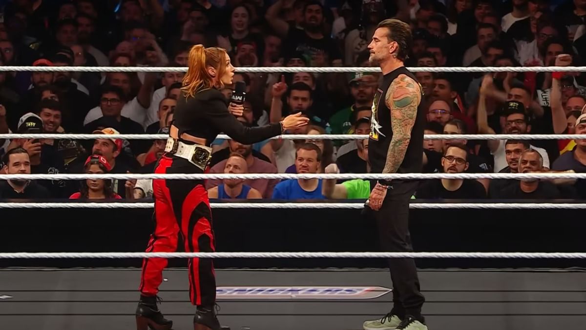 One female star will sit perfectly as CM Punk's partner against Seth Rollins and Becky Lynch, but she's in AEW